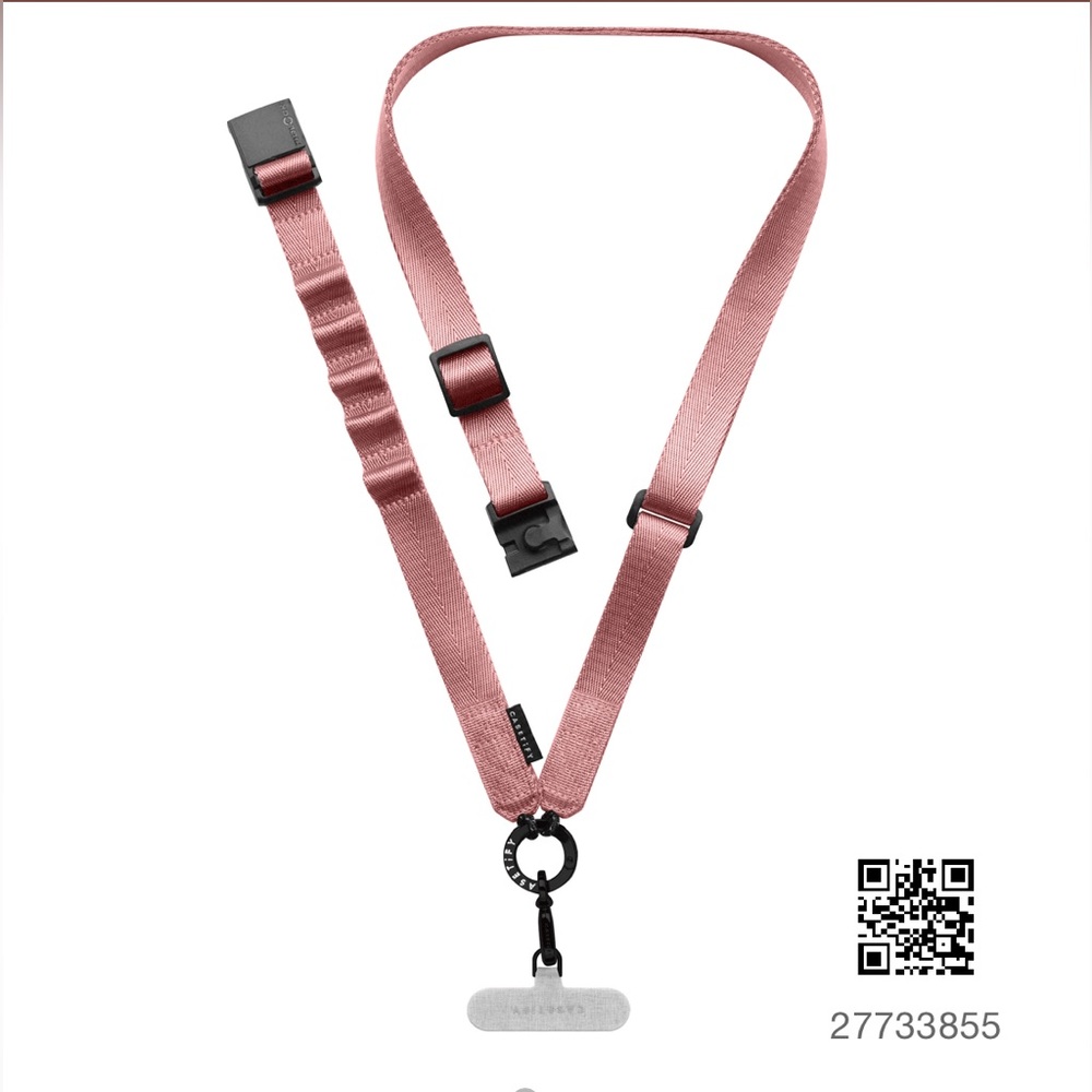 Casetify Phone Strap - Dusty Rose, brand new/never used, without packaging
